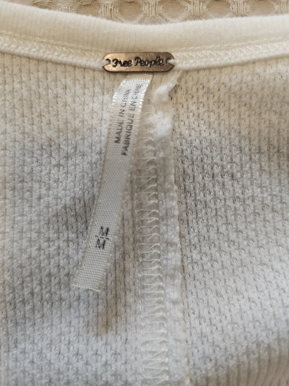 Free People Ski Lodge Thermal Henley